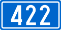 D422 state road shield