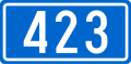 D423 state road shield