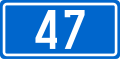 D47 state road shield