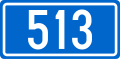 D513 state road shield