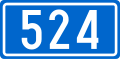 D524 state road shield