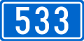 D533 state road shield