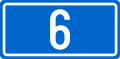 D6 state road shield