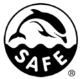 Earth Island Institute dolphin safe label.
