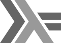 Logo of Haskell