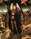 Detail from "The Last Judgement" by Hans Memling