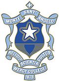Monte Sant' Angelo Mercy College crest. Source: www.monte.nsw.edu.au (Monte website)