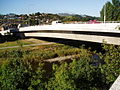 River Severn, Newtown bypass road bridge - geograph.org.uk - 914147.jpg