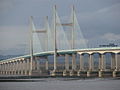 The central cable-stayed portion of the second Severn Crossing - geograph.org.uk - 1700965.jpg