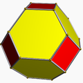 Truncated octahedron color