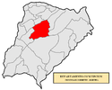 location of Concepción Department in Corrientes Province