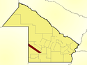location of Chacabuco Department in Chaco Province