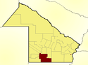 location of Mayor Luis Jorge Fontana Department in Chaco Province
