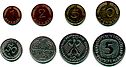 1 pf to 5 DM Coins
