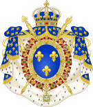 Coat of arms of the Kingdom of France, 1814/15-1830