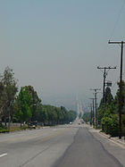 Smoggy haze in the Inland Empire.JPG