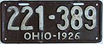 1926 OH passenger plate.jpg