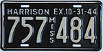 1944 Mississippi passenger plate.jpg