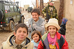 Afghan children and Norwegian forces in Balkh.jpg