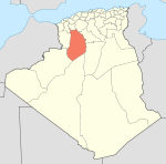 Algeria 32 Wilaya locator map-2009.svg