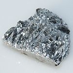 Antimony crystals