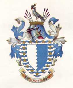 Arms granted to the metropolitan borough in 1955