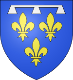 The arms of the House of Orléans of the sixth creation