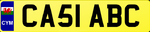 British vehicle registration plate CYM.PNG