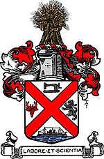 Coat of Arms of the Burgh of Clydebank 1892 - 1975.