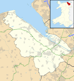 Flintshire UK location map.svg
