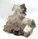 Halite crystal (macroscopic)