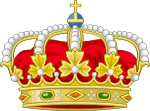 Heraldic Royal Crown of Spain.svg
