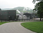 Jim Beam distillery as viewed from the Beam House.