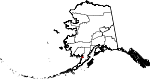 State map highlighting Bristol Bay Borough