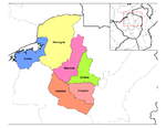 Districts of Mashonaland West