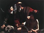 Michelangelo Merisi da Caravaggio - The Sacrifice of Isaac - WGA04202.jpg