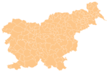 Map of Slovenia (2005)