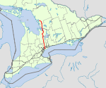 Ontario 400 map.svg