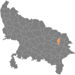 Sant Kabir Nagar district.svg