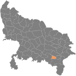 Sant Ravidas Nagar district.svg