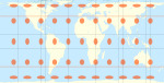 Tissot indicatrix world map Hobo-Dyer equal-area proj.svg