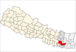 Udayapur district location.png