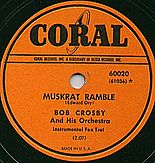 Coral Record label by Bob Crosby Band