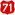 RO Roadsign 71.svg