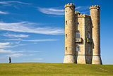 Broadway Tower in Cotswolds, England.
