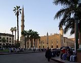 Kairo Al Hussein Mosque BW 1.jpg