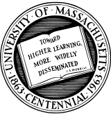 The Centennial Seal of UMass Amherst