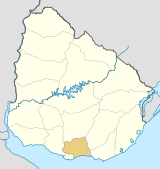 Uruguay Canelones map.svg