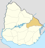 Uruguay Cerro Largo map.svg