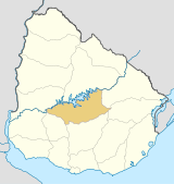 Uruguay Durazno map.svg